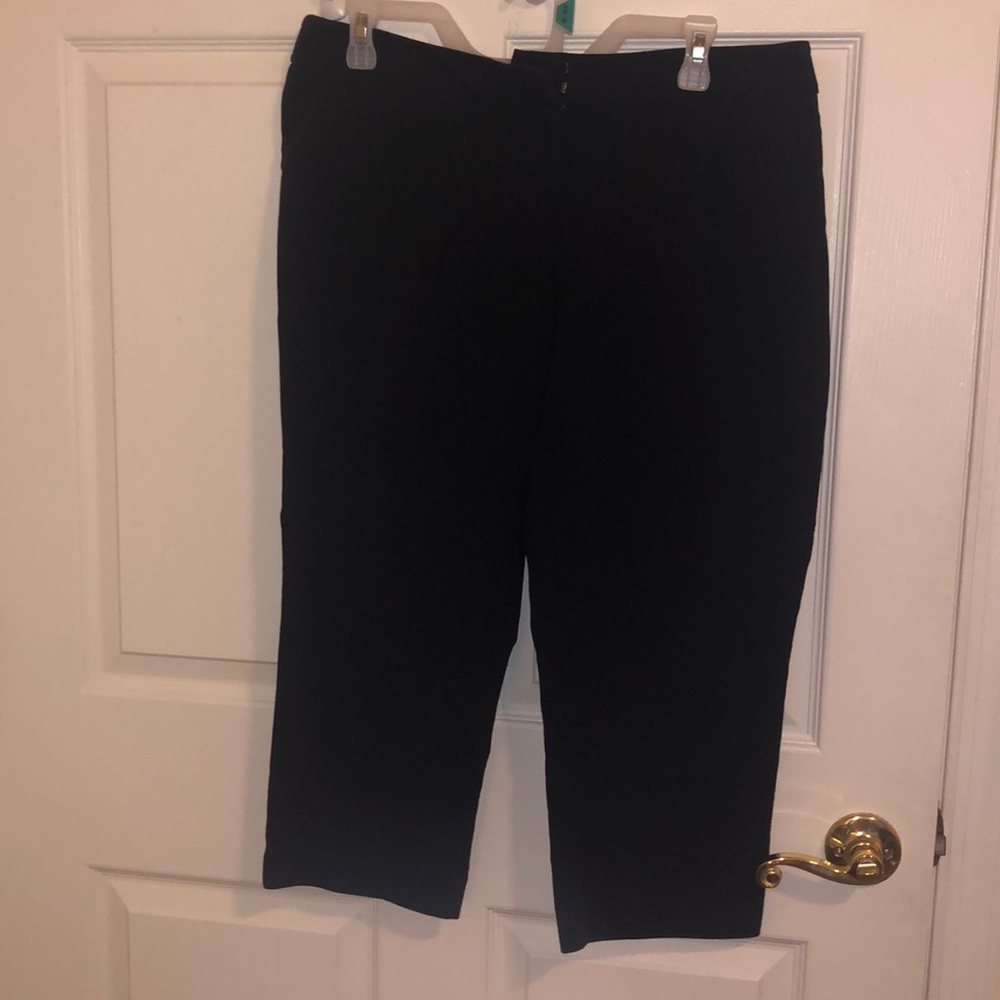 Slack Crop Pants Navy sz 10